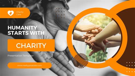 Free charity presentation templates to customize .